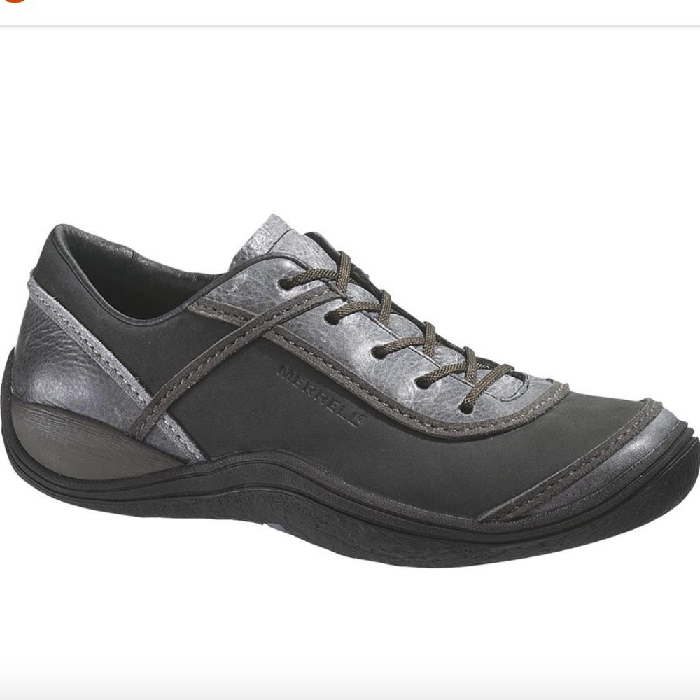 New!! Merrell Cypress Black Leather Shoes